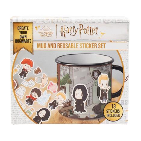 Harry Potter Enamel Mug & Reusable Stickers Set £12.99